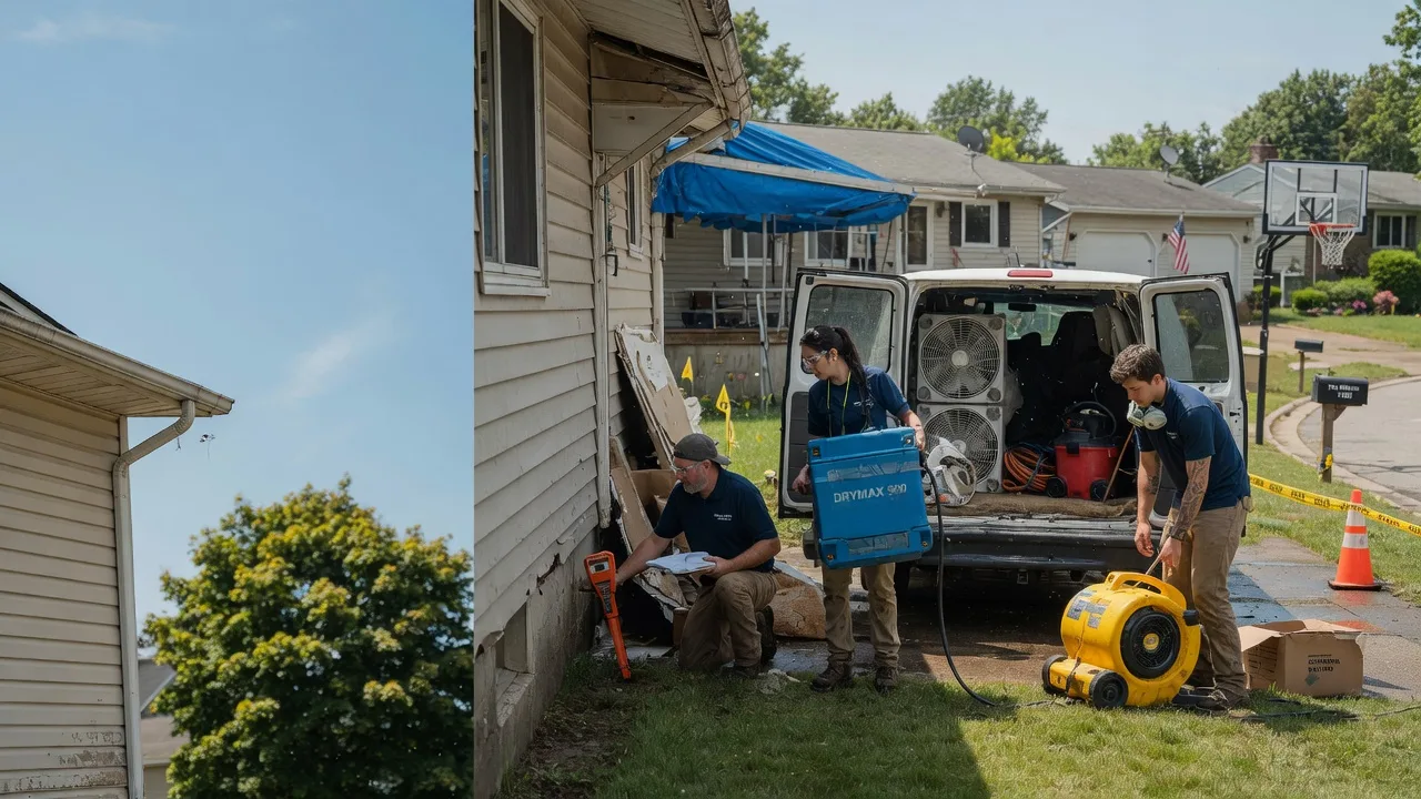 Ceiling Leak Cleanup in Jackson, NE near me