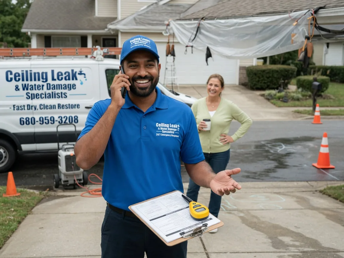 Ceiling Leak Cleanup Jackson, NE FAQs